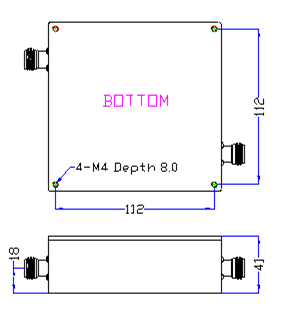 Bandpass-RF Filters-DCI-BF2200-95NF