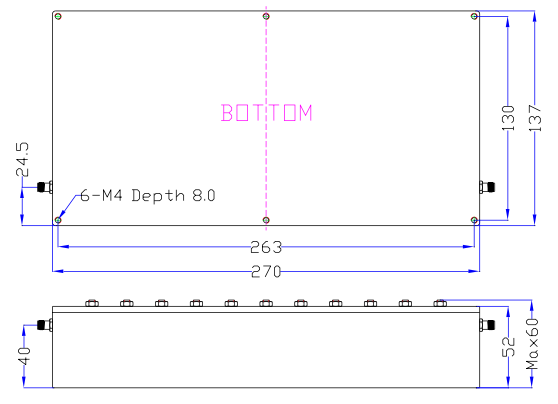 Bandpass-RF Filters-DCI-BFP-471601-SMAF