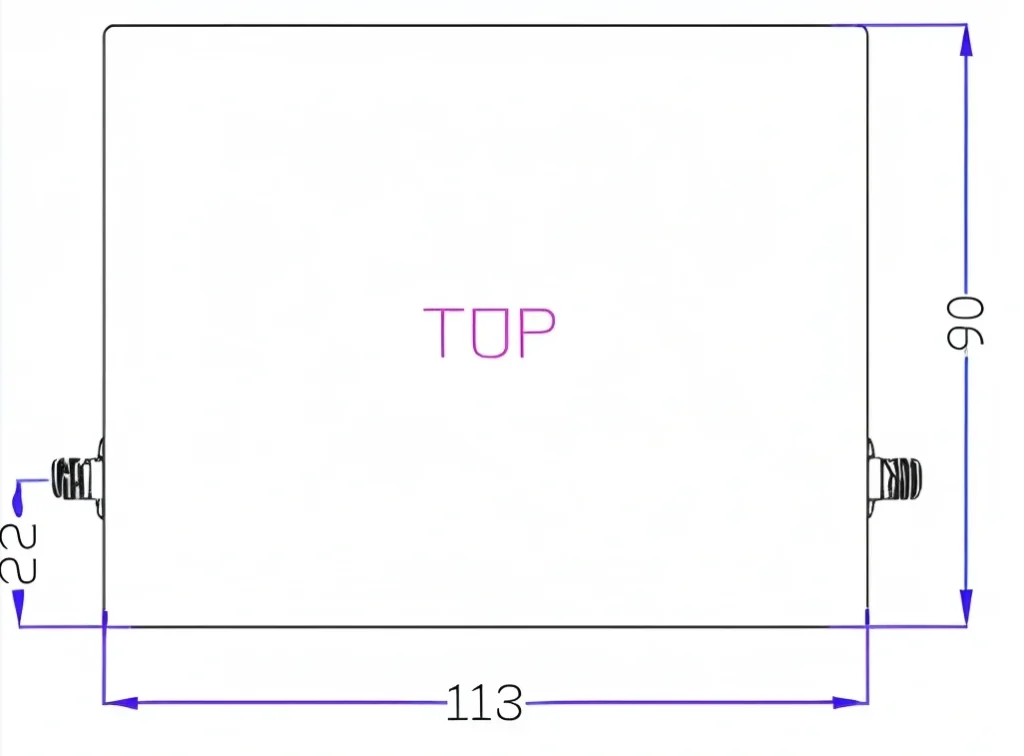 Bandpass RF Filters DCI-BF8K-500SMAF